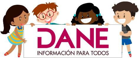 Logo Dane para Niños y Niñas