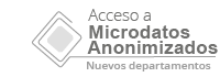 Acceso a Microdatos Anonimizadosa Nuevos Departamentos