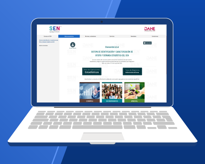 Nuevo Sistema de identificación y caracterización de oferta y demanda estadística Nuevo Sistema de identificación y caracterización de oferta y demanda estadística