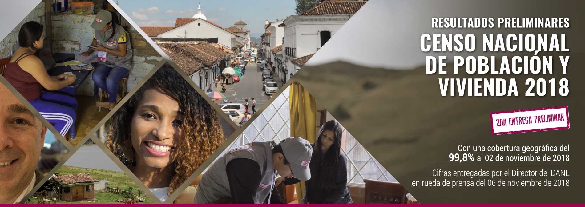 portada resultados preliminares Censo 2018