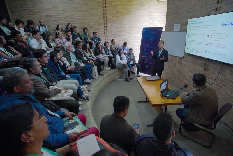 El DANE participó en la 11.ª Semana Geomática Internacional