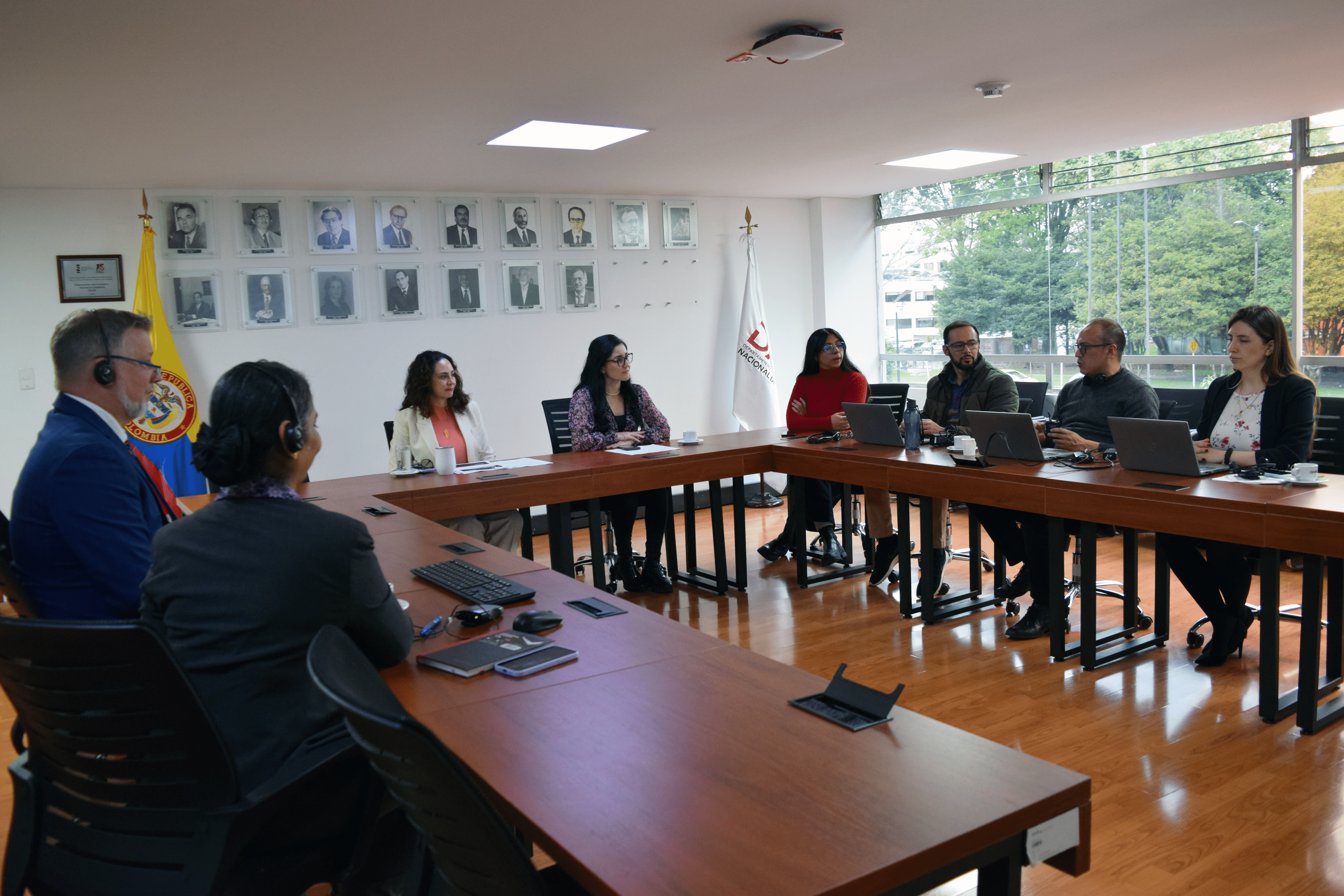 Avance en Capacidades Estadísticas Ambientales: Visita del FMI y SECO al DANE Avance en Capacidades Estadísticas Ambientales: Visita del FMI y SECO al DANE