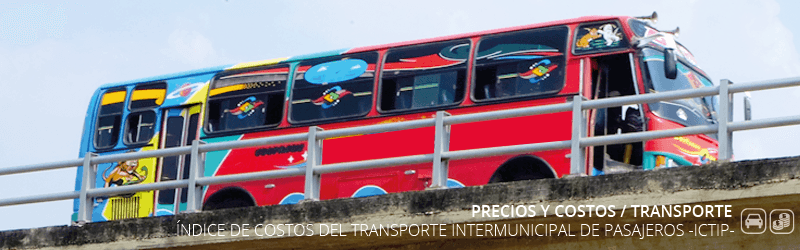 Índice de costos del transporte intermunicipal de pasajeros (ICTIP)