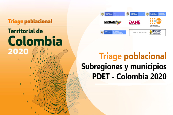 La Mesa Interinstitucional de Población presentó el Triage poblacional para subregiones y municipios PDET