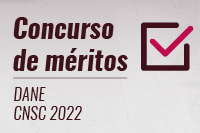 Concurso de mérito 2022