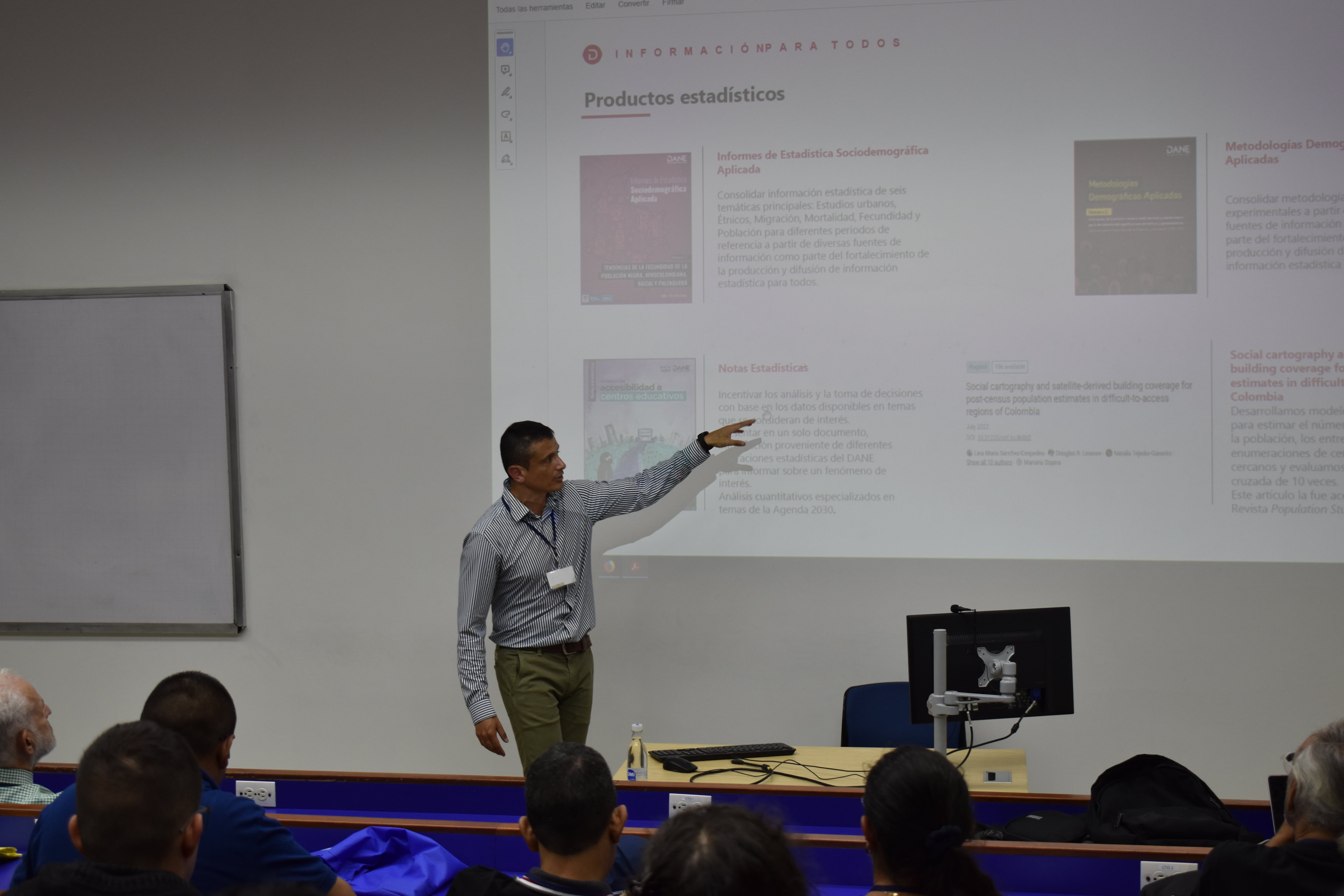 El DANE participó en el III Congreso Colombiano de Estadística