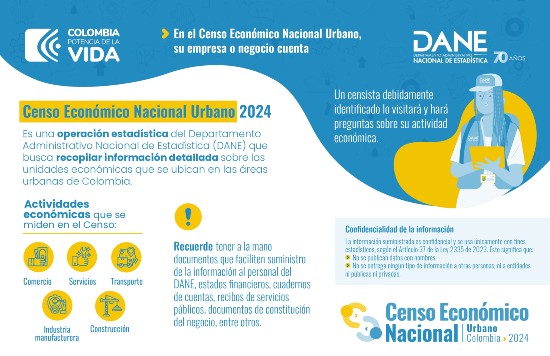 Previsualización del volante del Censo Económico Nacional Urbano