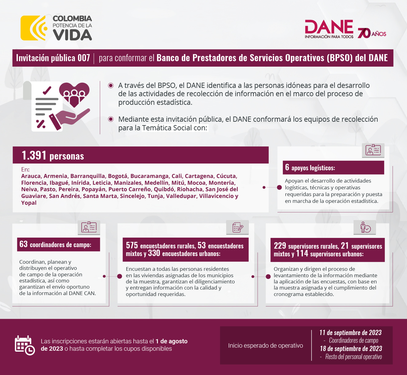 Pieza gráfica - Invitación Pública 2023 - Sector Servicios Subtemática Viajeros Internacionales