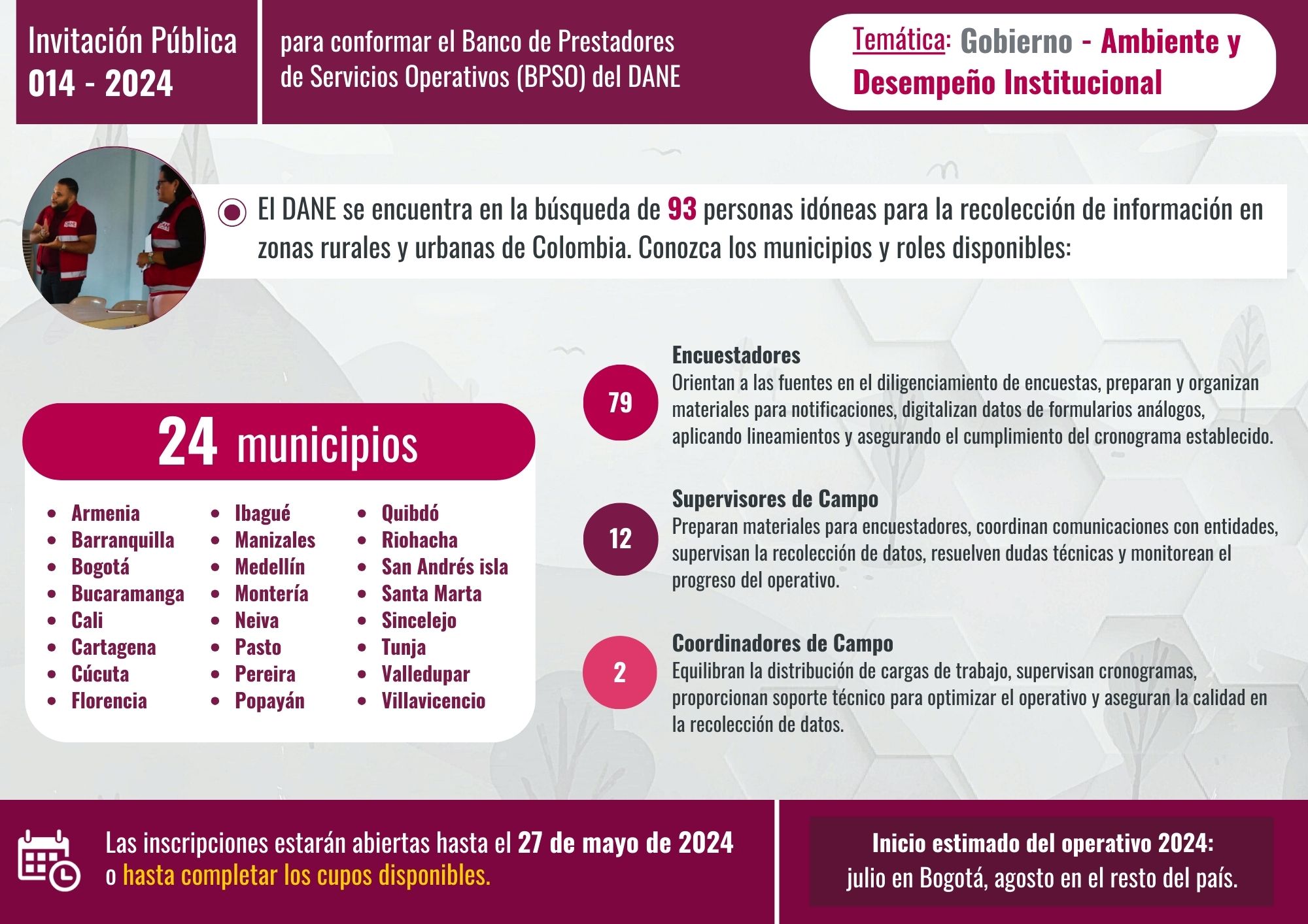 Invitación Pública 010 2024 – Temática: Tecnologías de la Información (Hogares) Invitación Pública 010 2024 – Temática: Tecnologías de la Información (Hogares)