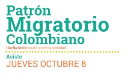 Charla ‘Patrón Migratorio Colombiano’