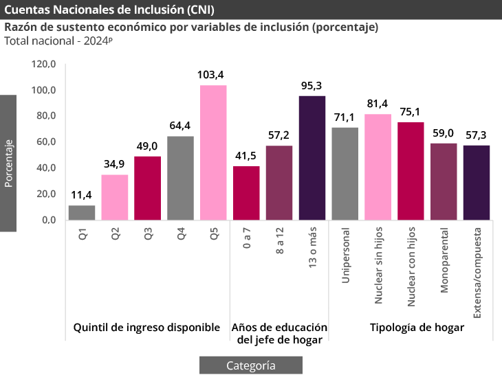 Gráfica Cuentas Nacionals de Inclusión (CNI)