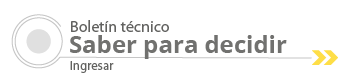 Boletín Interactivo - Saber para decidir Boletín técnico - Saber para decidir