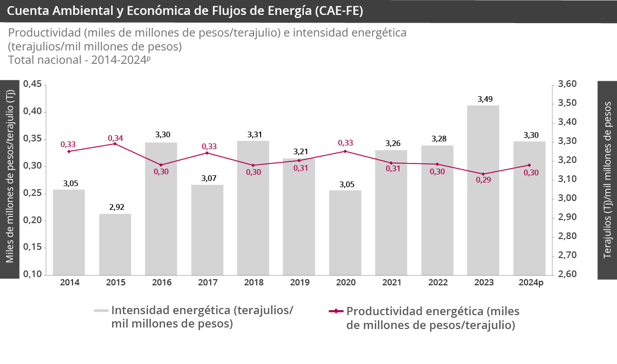Gráfica Cuenta ambiental y económica de flujos de energía (CAE-FE) Gráfica Cuenta ambiental y económica de flujos de energía (CAE-FE)